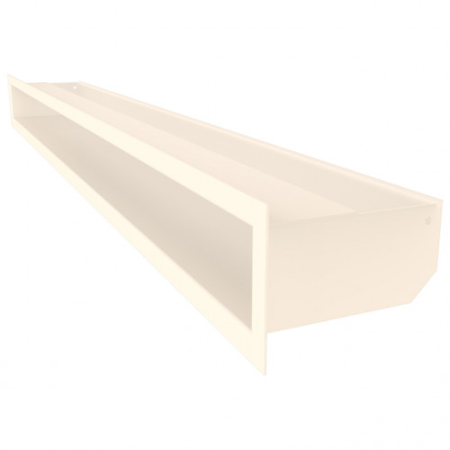 Вентиляционная решетка для камина SAVEN Loft 90*1000 mm кремовая