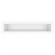 Вентиляційна решітка для каміна SAVEN Loft 90*400 mm біла