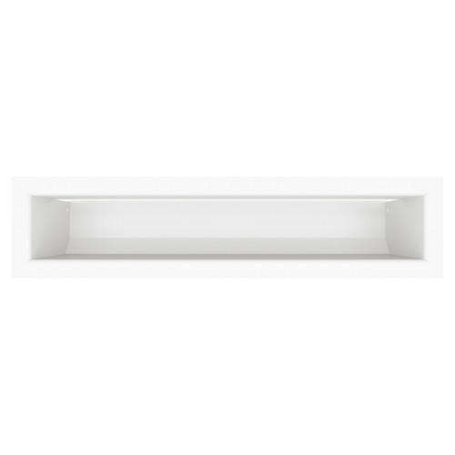 Вентиляционная решетка для камина SAVEN Loft 90*400 mm белая