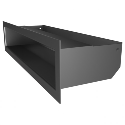 Вентиляционная решетка для камина SAVEN Loft 90*400 mm графитовая Вентиляционная решетка для камина SAVEN Loft 90*400 mm графитовая