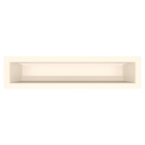 Вентиляционная решетка для камина SAVEN Loft 90*400 mm кремовая