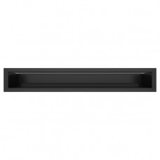 Вентиляційна решітка для каміна SAVEN Loft 90*600 mm чорна
