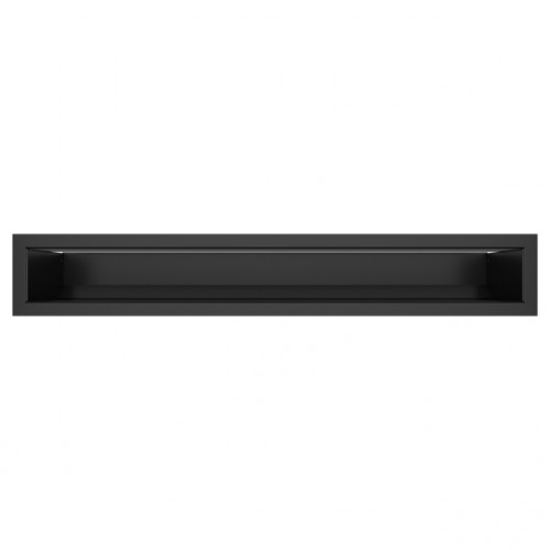 Вентиляционная решетка для камина SAVEN Loft 90*600 mm черная