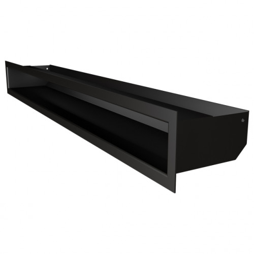 Вентиляционная решетка для камина SAVEN Loft 90*800 mm черная Вентиляционная решетка для камина SAVEN Loft 90*800 mm черная