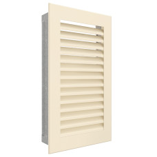 Вентиляційна решітка для каміна SAVEN Hide Vertical 30x17 кремова