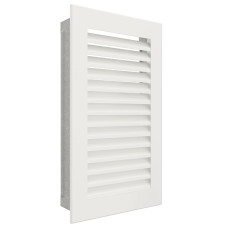 Вентиляционная решетка для камина SAVEN Hide Vertical 30x17 белая
