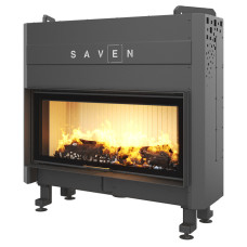 Сталева камінна топка SAVEN Balance Up 110x50 (15,0 kW) ECO