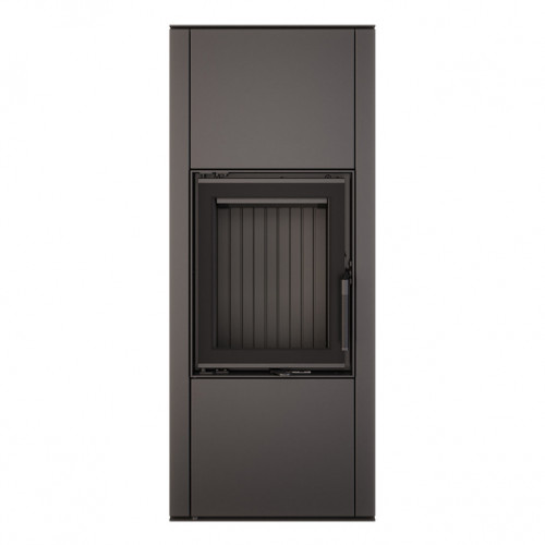Піч камін SAVEN Vatra 40*50 Black ECO на дрова конвекційна
