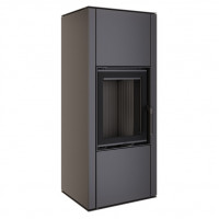 Піч камін SAVEN Vatra 40*50 Black ECO