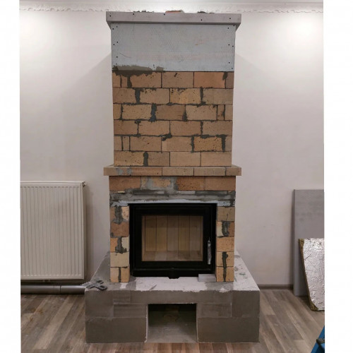 Камінна топка SAVEN Energy 60*50 (14,5 kW) ECO сталева на дрова для опалення Камінна топка SAVEN Energy 60*50 (14,5 kW) ECO сталева на дрова для опалення