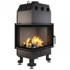 Камінна топка кутова SAVEN Energy 65*50*47L Black (14,5 kW) ECO