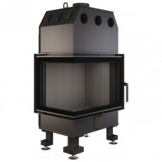 Камінна топка кутова SAVEN Energy 65*50*47L Black (14,5 kW) ECO