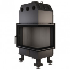 Камінна топка кутова SAVEN Energy 65*50*47R Black (14,5 kW) ECO