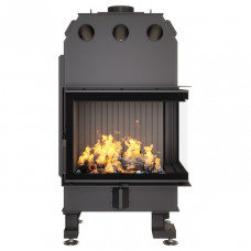 Камінна топка кутова SAVEN Energy 65*50*47R Black (14,5 kW) ECO