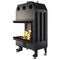 Камінна топка кутова SAVEN Energy 75*50*47L Black (15,1 kW) ECO