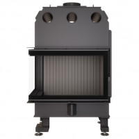 Камінна топка кутова SAVEN Energy 75*50*47L Black (15,1 kW) ECO