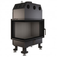 Камінна топка кутова SAVEN Energy 75*50*47L Black (15,1 kW) ECO