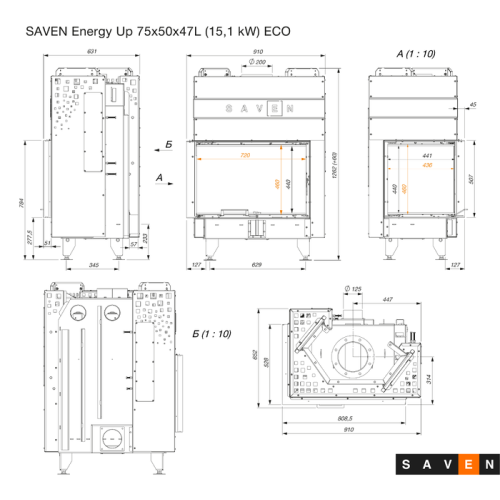 Камінна топка кутова SAVEN Energy Up 75х50х47L (15,1 kW) ECO гільйотина ➡️ магазин WARMHOUSE Львів Камінна топка кутова SAVEN Energy Up 75х50х47L (15,1 kW) ECO гільйотина ➡️ магазин WARMHOUSE Львів
