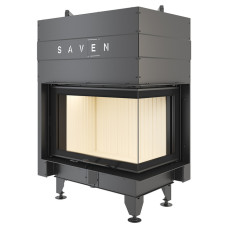 Камінна топка кутова SAVEN Energy Up 75*50*47R (15,1 kW) ECO