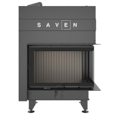 Камінна топка кутова SAVEN Energy Up 75*50*47R Black (15,1 kW) ECO