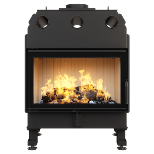Камін дров'яний SAVEN Slim 80*50 (12,0 kW) ECO сталь ➡️ купити Львів