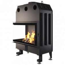 Камінна топка кутова SAVEN Energy 85*50*47L Black (17,0 kW) ECO