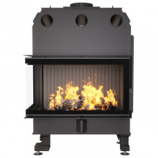 Камінна топка кутова SAVEN Energy 85*50*47L Black (17,0 kW) ECO