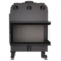 Камінна топка кутова SAVEN Energy 85*50*47R Black (17,0 kW) ECO