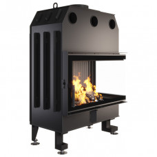 Камінна топка кутова SAVEN Energy 85*50*47R Black (17,0 kW) ECO