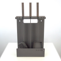 Камінний набір Saven Set 3 L black