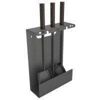 Камінний набір Saven Set 3 L black