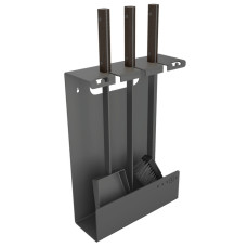 Камінний набір Saven Set 3 L black