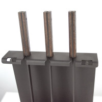 Камінний набір Saven Set 4 L black