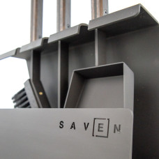 Камінний набір Saven Set 2 S black