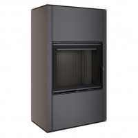 Піч камін SAVEN Vatra XXL 60*50 Black ECO