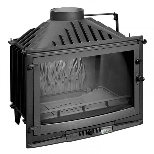 Камін на дрова Uniflam 700 Selenic ECO класичний тип та система для підведення повітря 