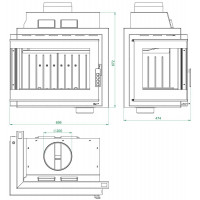 Камінна топка Uniflam 660 Duro S/LBS