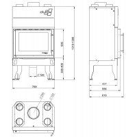 Камінна топка Uniflam 760 Duro 