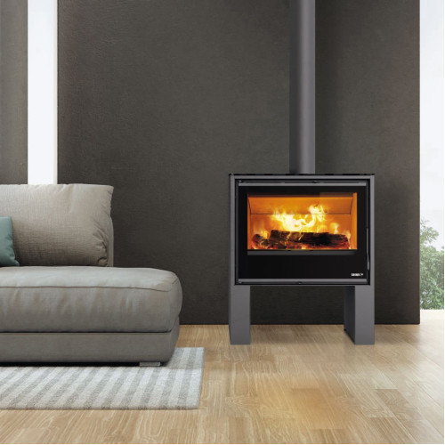 Пічка камін на дрова Carbel Ares - 2 Thermic шкляний верх