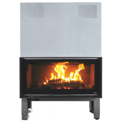 Камін на дрова Carbel G-100 Thermic (термокераміка) гільйотинне відкриття дверцят вгору