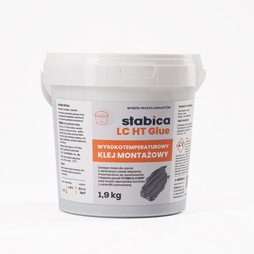 Stabica LC HT Glue 1,9 kg – це готова клейова маса зі скороченим часом для затвердіння