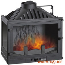 Каминная топка Uniflam 700 Standard левое боковое стекло с шибером
