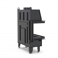 Камінна топка XFire - Corner L 800 Slim Graphite