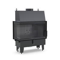 Камінна топка XFire - Corner L 800 Slim Graphite
