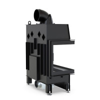Камінна топка XFire - Corner L 800 Graphite