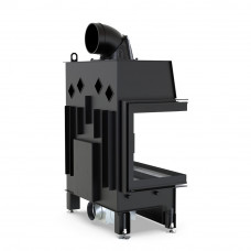 Камінна топка XFire - Corner L 800 Graphite