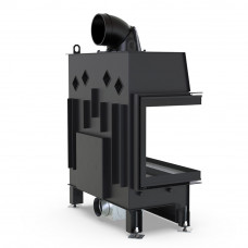Камінна топка XFire - Corner L 900 Graphite