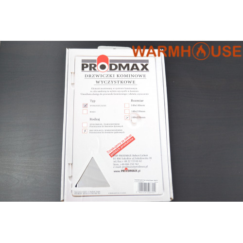 Ревізійні дверцята нержавійка Prodmax 140*270 мм