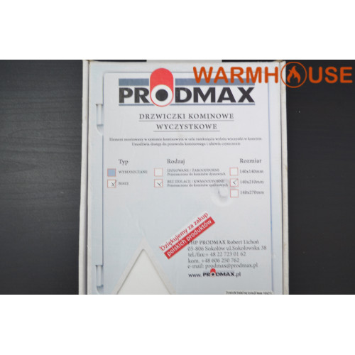 Ревізійні дверцята білі Prodmax 140*210 мм