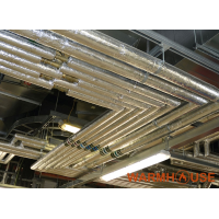 Мінеральна вата для ізоляції вентиляційних каналів Paroc Hvac Lamella Mat Alu Coat 20/10000/1000 